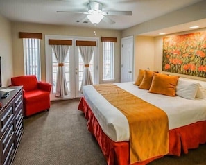Guest Bedroom offers a King-size bed.