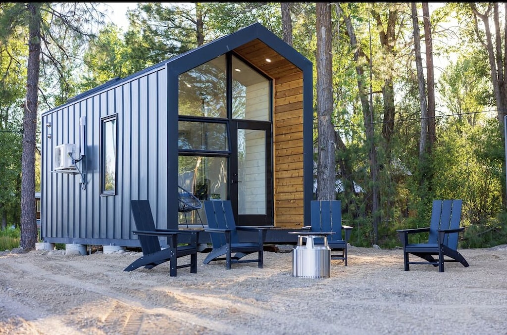 tiny home in Idaho City near Boise Idaho