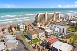 Newly renovated Beach Access is right across the street! Toes in sand 30 seconds