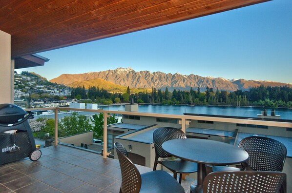 Evening view from the balcony