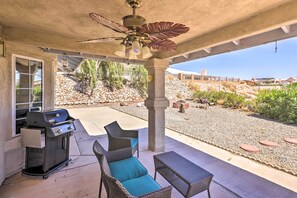 Furnished Patio | Single-Story Home | 2,100 Sq Ft