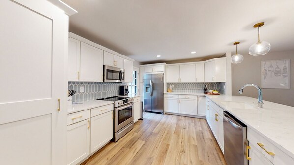 Fully Stocked Kitchen