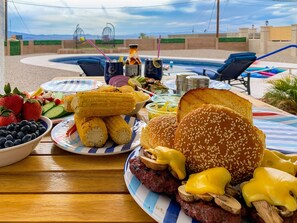 Backyard feasting encouraged!