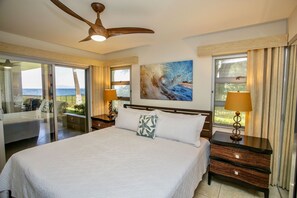 Island style furnishings in your master bedroom