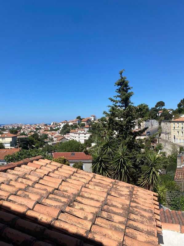 Vue depuis l’hébergement