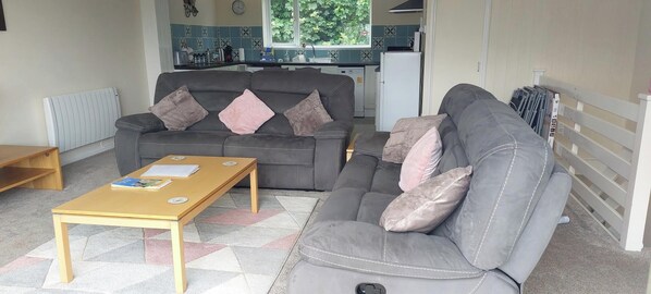 Large upstairs living area