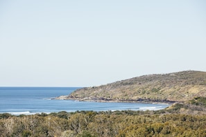 View over Angourie Back Beach