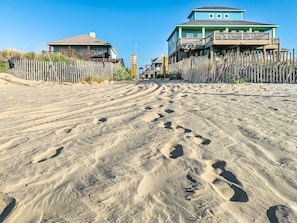 The Dunes has private golf cart and pedestrian access only.