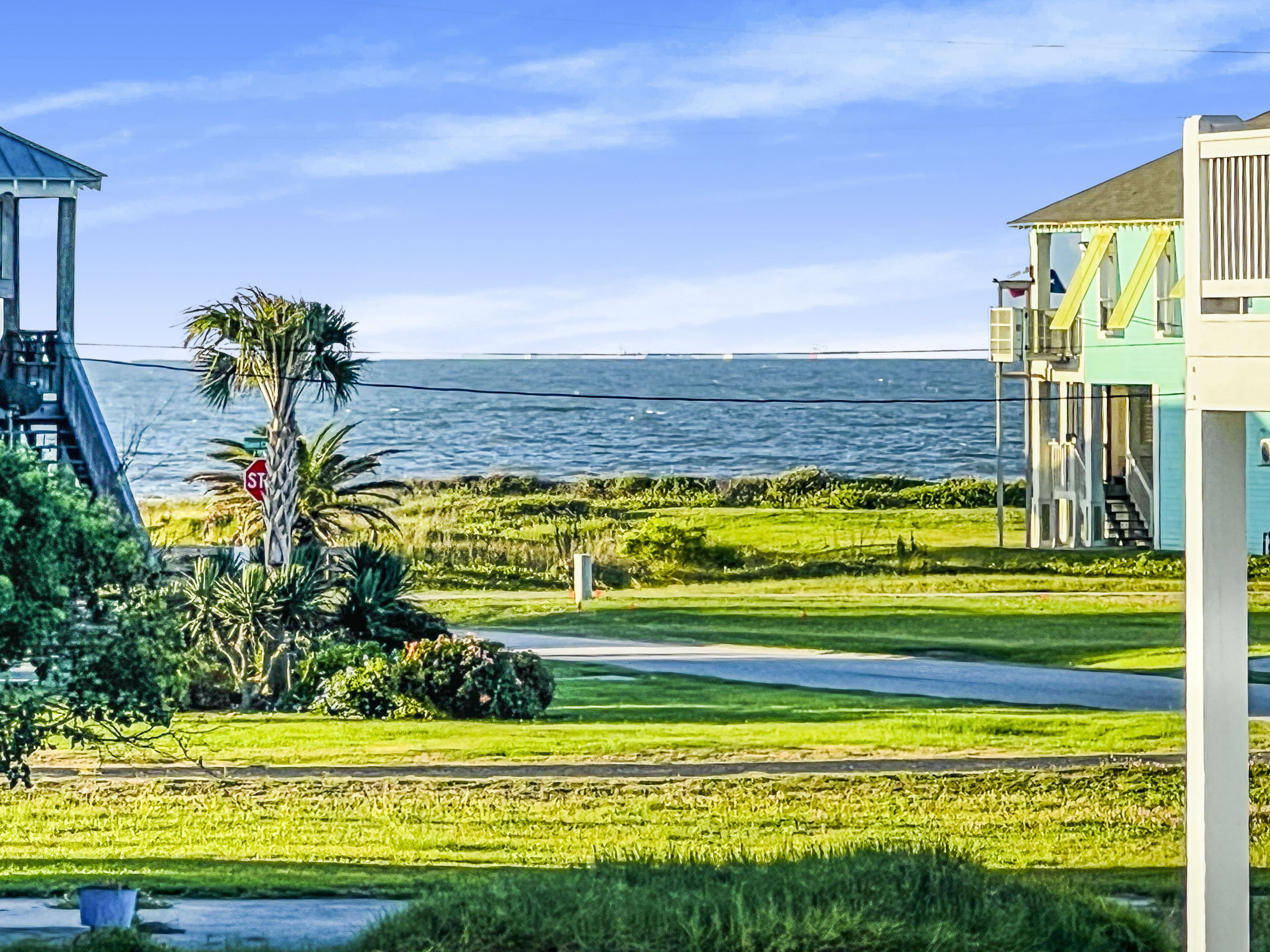 Ocean and Bay View 5 Location Private Beach Access Crystal Beach Vrbo