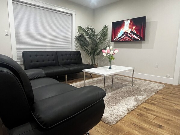 Living Room With Smart TV