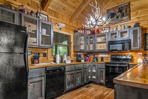 Gatlinburg Enchanted Treehouse Kitchen