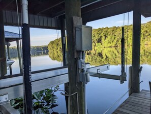 view from boat house