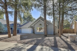 Front Exterior | Single-Story Home | Central Heating & A/C