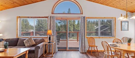 Truckee Vacation Rental | 3BR | 3BA | 2,000 Sq Ft | Stairs Required for Access