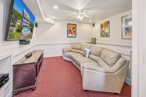 Surf or Sound Realty - 1031 - Spittin Kitty - Theater Room -1