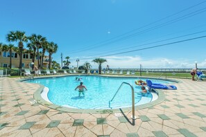 Front Pool with Gulf Views  Maravilla  