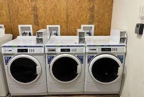 Coin operated washer