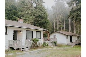 Main house and guest house
