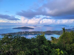 View of Magens Bay and the British Virgin Islands