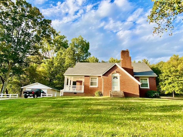 Front of the house