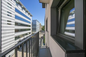 Gemütlicher Balkon für warme Abende