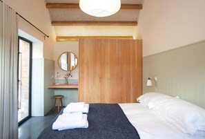 Ladymeade, near Dorchester: Bedroom one with a 5' king-size bed