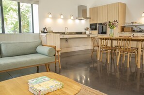 Clementine, Dorchester: The light filled sitting area