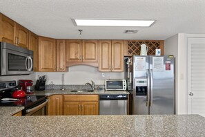 The family chef will love this updated kitchen complete with a huge workspace.