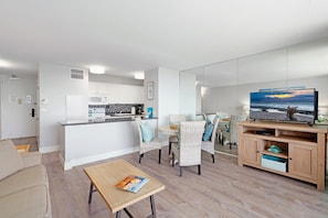 Recently remodeled penthouse.