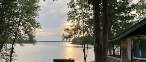 View from the bunkhouse porch