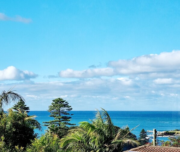 Ocean view from main living room