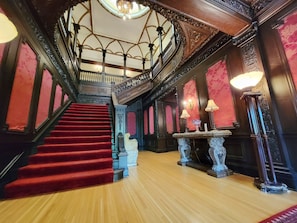 Grand staircase and foyer