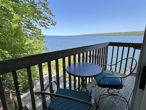 Third floor balcony (summer only).