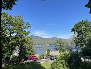 View from outside porch