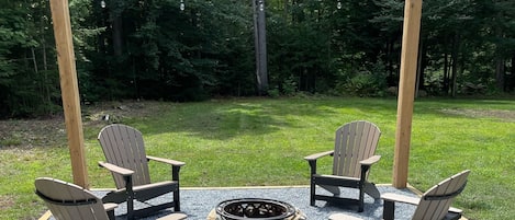 Outdoor Fire Pit Area