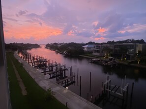 Sunset From the Balcony