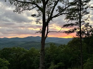 Enjoy gorgeous sunsets from the porch