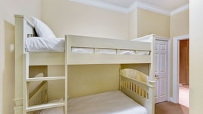 Bunk beds in the common area.