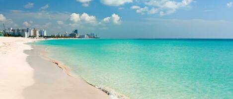 The most amazon beaches of famouse Sunny Isles is in walking distance from you