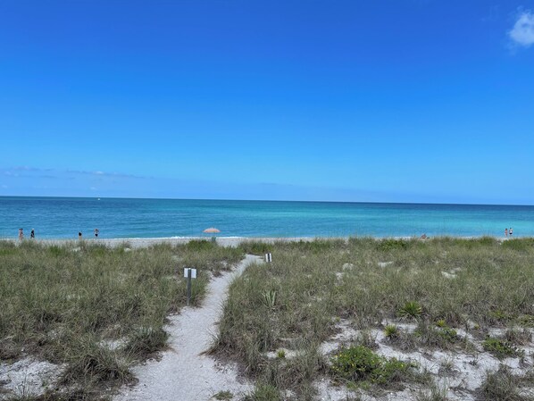 Our private beach