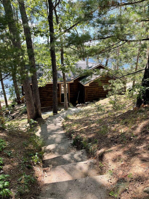 View of Cabin from the Top Road