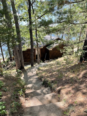 View of Cabin from the Top Road