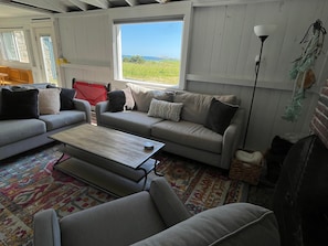 Living room with views