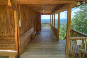 Beautiful deck leading to amazing views