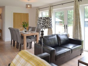 Living area | Cedar Lodge - Broad View Farm, Blacknest, near Alton