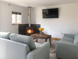 Living area | Middle Hanter - Acre Luxury Lodges, Stanner, near Kington