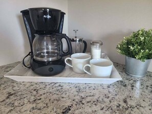 Kaffe och/eller kaffebryggare