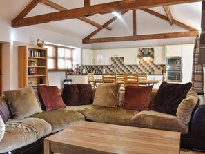 Open plan living space | Old Corner Barn - Greenah Cragg, Matterdale End