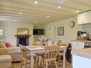 Open plan living space | Tiggywinkle Cottage, Hawnby, near Helmsley