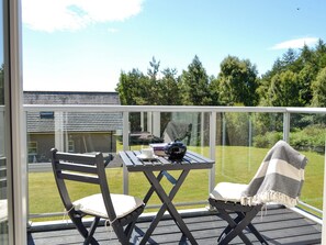 Balcony | Queen&rsquo;s View Lodge, Banchory